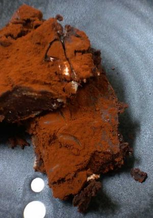 りんごとアーモンドのビターなチョコレート-レシピのメイン写真