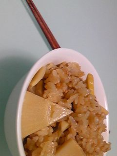 我が家の*炊き込みご飯*~筍バージョン~-レシピのメイン写真