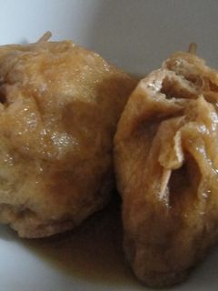 ひき肉と野菜の巾着煮-レシピのメイン写真
