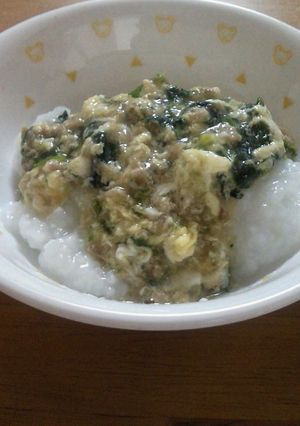 ☆離乳食☆とろ～りあんかけ親子丼-レシピのメイン写真