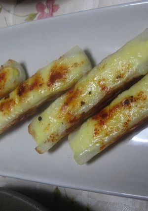 焼くだけ簡単ちくわのマヨチーズ焼き-レシピのメイン写真