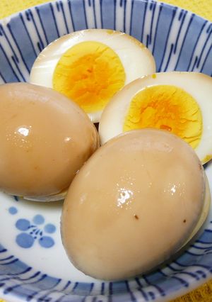 焼肉のたれで 味付けたまご-レシピのメイン写真