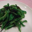 味付け簡単☆塩昆布とピーマンの炒め物