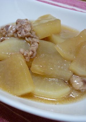 ちょー簡単！！豚バラ＆大根のとろ～り煮-レシピのメイン写真