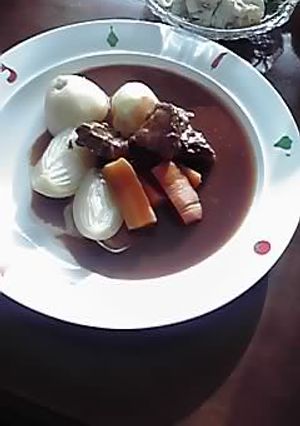 野菜と別々ビーフシチュー-レシピのメイン写真