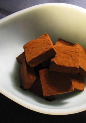 バレンタインに　生チョコ-レシピのメイン写真