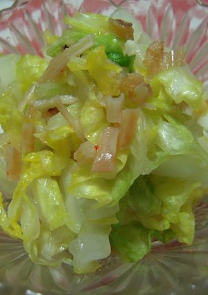 乾燥いかと白菜の小鉢-レシピのメイン写真