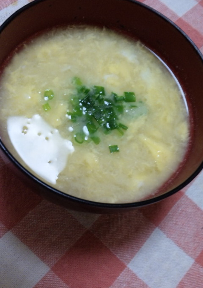 とっても簡単！大根と卵の味噌汁-レシピのメイン写真