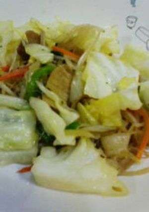 シンプル野菜炒め-レシピのメイン写真