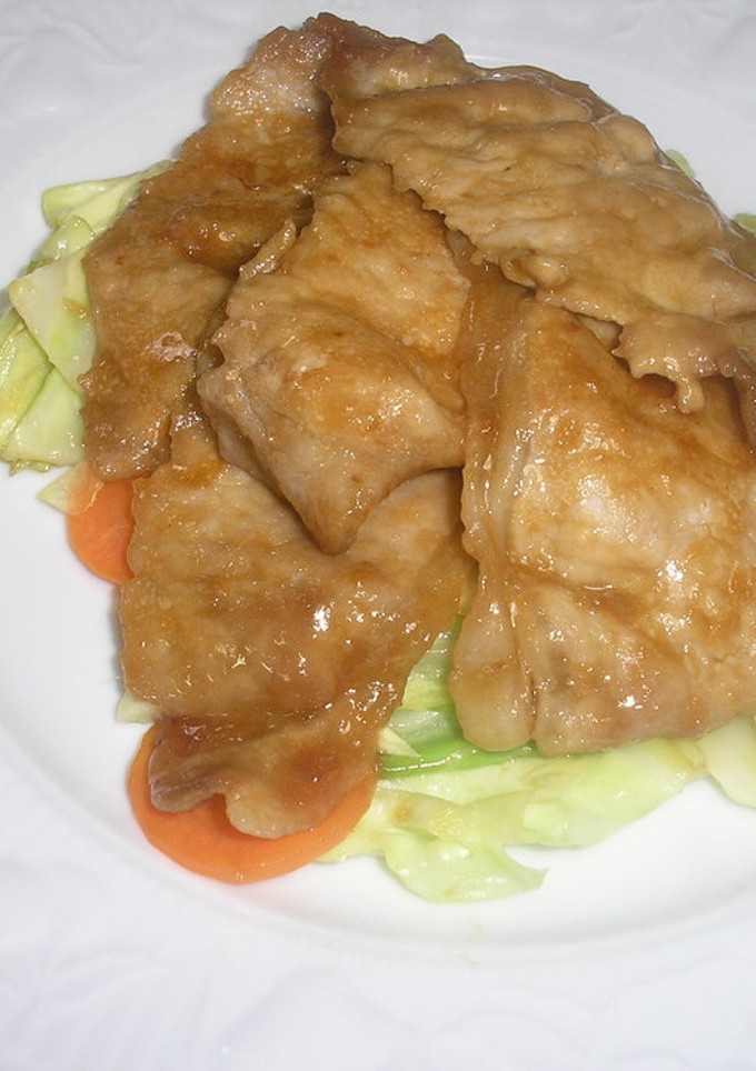 野菜もおいしい♪豚肉のしょうが焼き-レシピのメイン写真