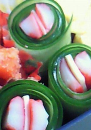 お弁当に☆カニカマきゅうり-レシピのメイン写真