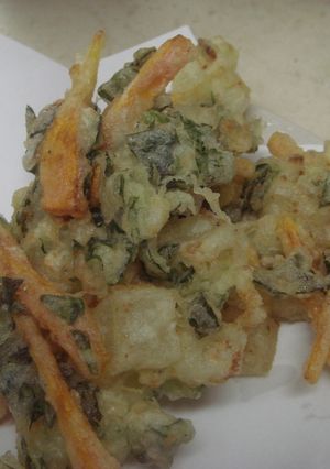 セロリの葉っぱ入りかき揚げ-レシピのメイン写真