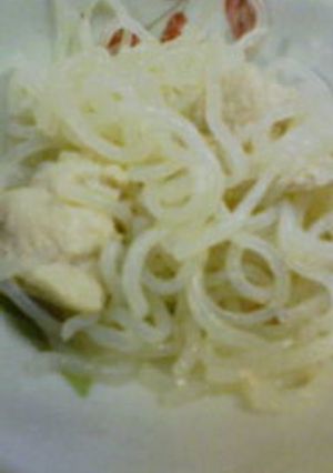 白滝と鶏のあっさり煮-レシピのメイン写真