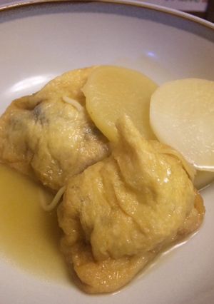 つめて,煮るだけ!肉づめきんちゃく♪-レシピのメイン写真