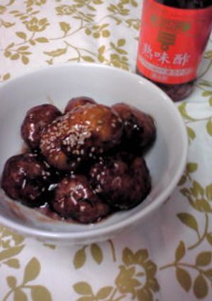 和風肉団子（甘酢あん）-レシピのメイン写真