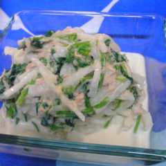รูปของ なつかし～い給食の味　大根サラダ