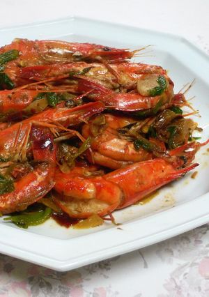 我が家の中華✿エビのスパイシー炒め-レシピのメイン写真