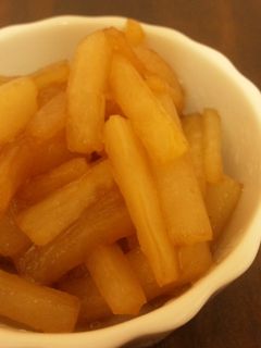 ♡超簡単♡大根の砂糖醤油炒め-レシピのメイン写真