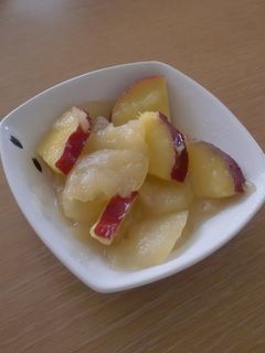 さつまいもとリンゴのレモン煮-レシピのメイン写真