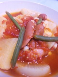大根の✿スイチリ✿トマト煮-レシピのメイン写真
