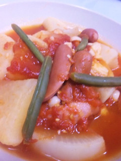 大根の✿スイチリ✿トマト煮-レシピのメイン写真