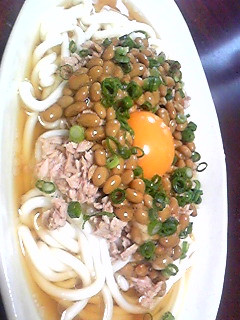 めちゃ簡単納豆ツナうどん-レシピのメイン写真