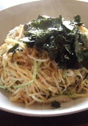 水菜ともやしで☆めんたい焼きそば-レシピのメイン写真