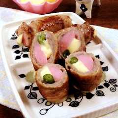 รูปของ お弁当に✿魚ニソ巻いちゃいました