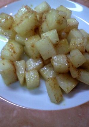 サイコロポテト（カレー風味）-レシピのメイン写真