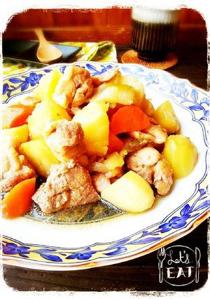 我が家の煮物❤鶏じゃが-レシピのメイン写真