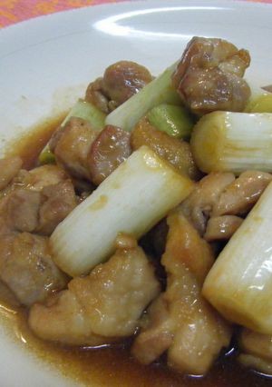 鶏もも肉とねぎの照り焼き！-レシピのメイン写真