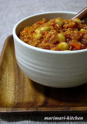 ヘルシー♪高野豆腐と大豆のチリコンカン風-レシピのメイン写真