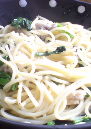 ぷちぷち食感♪数の子とほうれん草のパスタ-レシピのメイン写真