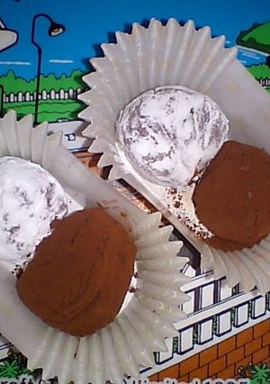 かんたん生チョコトリュフ-レシピのメイン写真