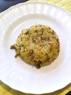 ●納豆とザーサイのチャーハン-レシピのメイン写真