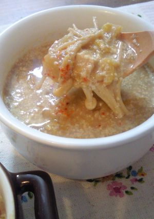 ★余った味噌汁消費！豆乳味噌スープ★-レシピのメイン写真