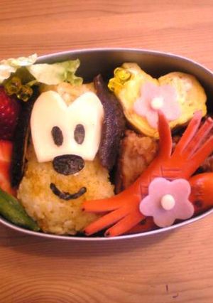＊キャラ弁　プルート弁当-レシピのメイン写真