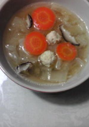 野菜たっぷり 鶏だんごスープ-レシピのメイン写真