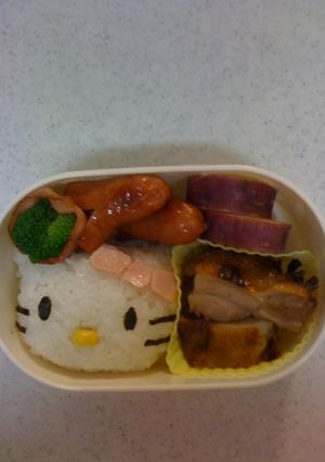 キティー弁当-レシピのメイン写真