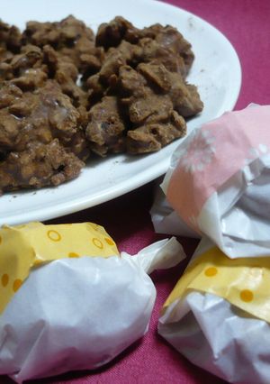 簡単★レンチン★ロックチョコ-レシピのメイン写真