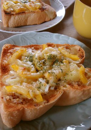 野菜だけ*ピザ風トースト-レシピのメイン写真