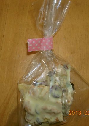 混ぜるだけ！ホワイトロッキーロード-レシピのメイン写真