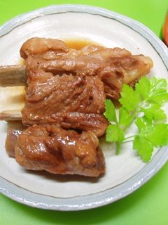 さっぱりスペアリブの熟味酢煮-レシピのメイン写真