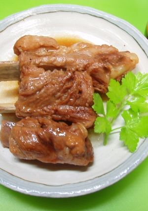 さっぱりスペアリブの熟味酢煮-レシピのメイン写真