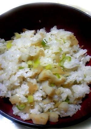 レンコンとザーサイのおにぎりラー油風味-レシピのメイン写真