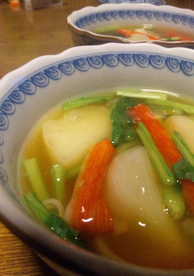 蕪のとろとろスープ-レシピのメイン写真