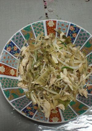 もやしと鶏ささみで安うま和え物-レシピのメイン写真