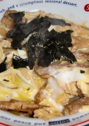 いか天たまご丼-レシピのメイン写真