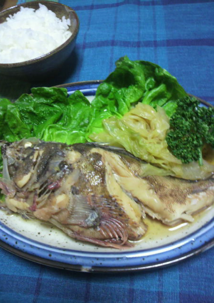 添加物なし！10分でカサゴの煮付け♪-レシピのメイン写真