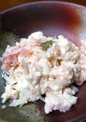 豆腐と切干大根の辛子明太子和え-レシピのメイン写真